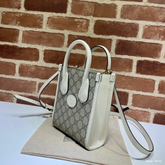 Hyperpeter G tote Interlocking with Mini Gucci bag 0818
